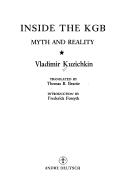 Front cover of Inside the KGB by Vladimir Kuzichkin
