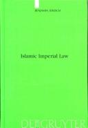 Cover of Islamic imperial law by Benjamin Jokisch