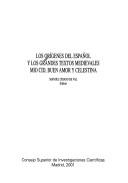 Cover of Los orígenes del español y los grandes textos medievales by Manuel Criado de Val