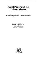 Cover of Social power and the labour market by David Purdy