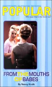 Front cover of From the mouths of babes by Nancy E. Krulik