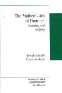 Front cover of The mathematics of finance by Victor Goodman