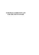 Front cover of European Community law for the new economy by Lucas Bergkamp