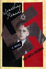 Cover of Something Remains by Inge Barth-grozinger
