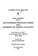 Front cover of Les hommes de bonne volonté by Jules Romains