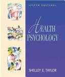 Cover of Health psychology by Shelley E. Taylor
