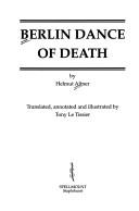 Front cover of Berlin dance of death by Helmut Altner