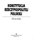 Cover of Konstytucja (1997) by Poland.