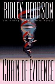Front cover of Chain of evidence by Ridley Pearson