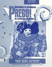Cover of Prego! An Invitation to Italian (Student Workbook) by Graziana Lazzarino