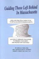 Cover of Guiding those left behind in Massachusetts by Amelia E. Pohl