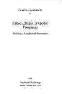 Front cover of Fabio Chigis Trag odie Pompeius: Einleitung, Ausgabe und Kommentar by Claudia Barthold