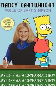 Front cover of My Life as a 10-Year-Old Boy by Nancy Cartwright