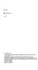 Cover of Methoden der Literaturwissenschaft I by Albert Klein