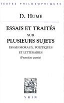 Front cover of Essays and treatises on several subjects by David Hume
