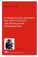 Front cover of Il problema del rapporto fra virtù e felicità nella filosofia morale di Immanuel Kant by Orlando Carpi