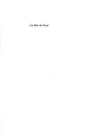 Cover of Les mots de Proust by Tom Spitters