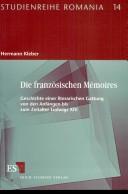 Front cover of Die französischen Mémoires by Hermann Kleber