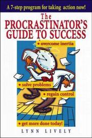 Cover of The procrastinator's guide to success by Lynn Lively
