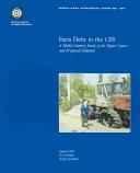 Cover of Farm debt in the CIS by Csaba Csáki