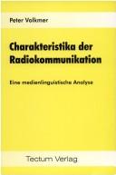 Front cover of Charakteristika der Radiokommunikation by Peter Volkmer