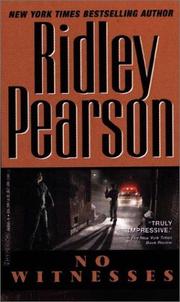 Front cover of No witnesses by Ridley Pearson
