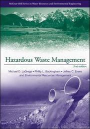 Front cover of Hazardous Waste Management by Michael D. LaGrega