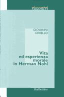 Cover of Vita ed esperienza morale in Herman Nohl by Giovanni Ciriello