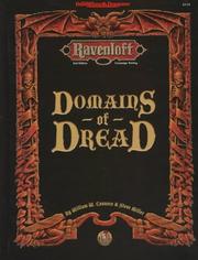 Front cover of Domains of Dread (Advanced Dungeons & Dragons: Ravenloft, Campaign Setting/2174) by Steve Miller