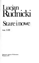 Cover of Stare i nowe by Lucjan Rudnicki
