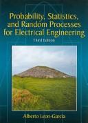 Cover of Probability, statistics, and random processes for electrical engineering by Alberto Leon-Garcia