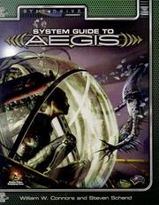 Front cover of System Guide to Aegis (Alternity Sci-Fi Roleplaying, Star Drive Setting) by William W. Connors