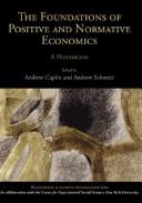 Front cover of Handbook of economic methodology by Andrew Caplin