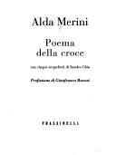 Front cover of Poema della croce by Alda Merini