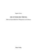 Cover of Die ethische Übung by Agnese Grieco