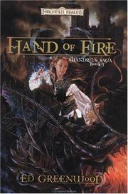 Front cover of Hand of fire by Ed Greenwood
