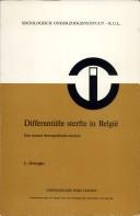 Cover of Differentiële sterfte in België by Luc Delanghe