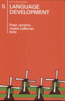 Cover of Language development by Peter Jordens