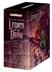 Front cover of Legacy of the Drow Gift Set by R. A. Salvatore