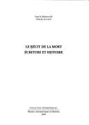 Cover of Le recit de la mort by Gérard Jacquin