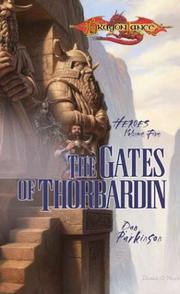 Front cover of The gates of Thorbardin by Dan Parkinson