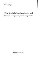 Cover of Das Stachelschwein erinnert sich by Werner Zips