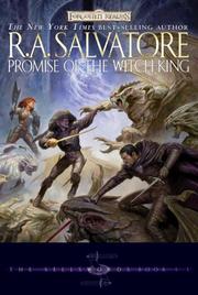 Front cover of Promise of the Witch King by R. A. Salvatore