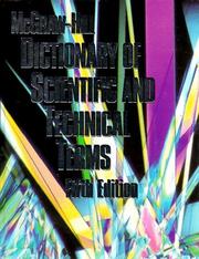 Cover of McGraw-Hill dictionary of scientific and technical terms by Sybil P. Parker