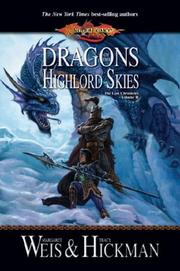 Front cover of Dragons of the Highlord Skies by Margaret Weis
