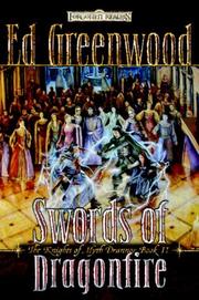 Front cover of Swords of Dragonfire (Forgotten Realms by Ed Greenwood