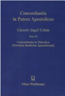 Cover of Concordantia in Didachen (Doctrina duodecim Apostolorum) by Angel Urbán