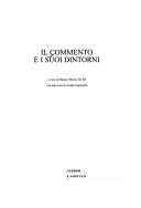 Cover of Il commento e i suoi dintorni by Unknown