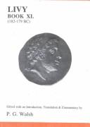 Cover of Livy by P. G. Walsh