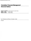 Front cover of Canadian financial management by Eugene F. Brigham